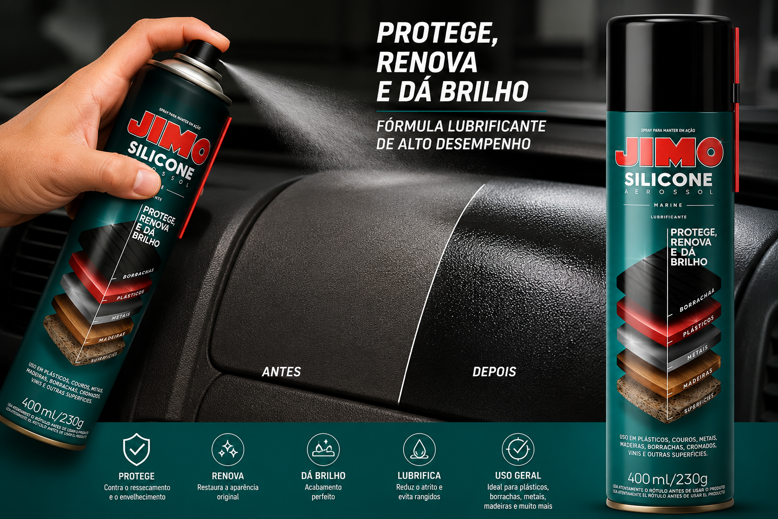 SILICONA JIMO AEROSOL 400CC