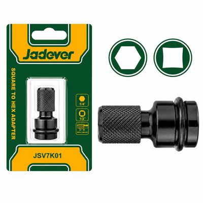 Adaptador de Pistola de Impacto a Bit Jadever