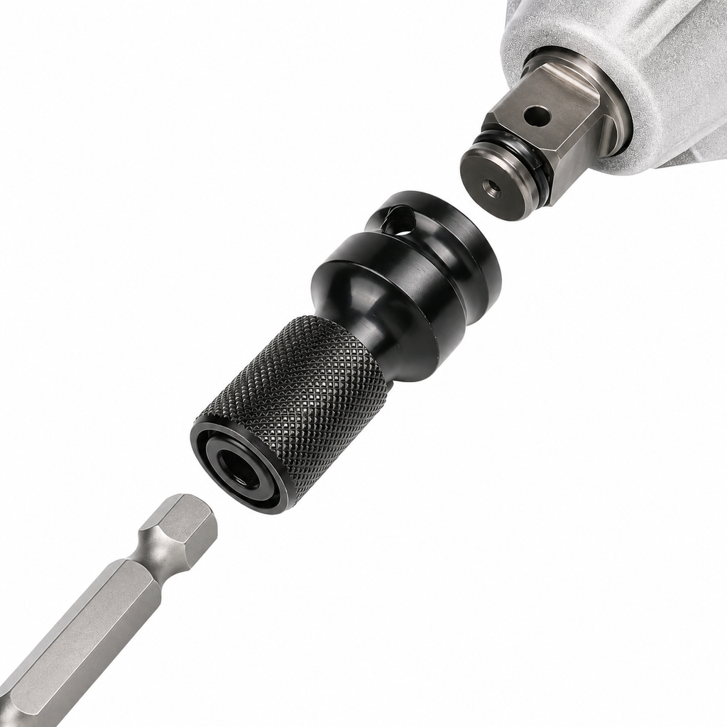 Adaptador de Pistola de Impacto a Bit Jadever