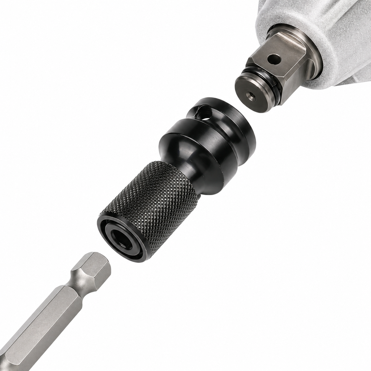 Adaptador de Pistola de Impacto a Bit Jadever