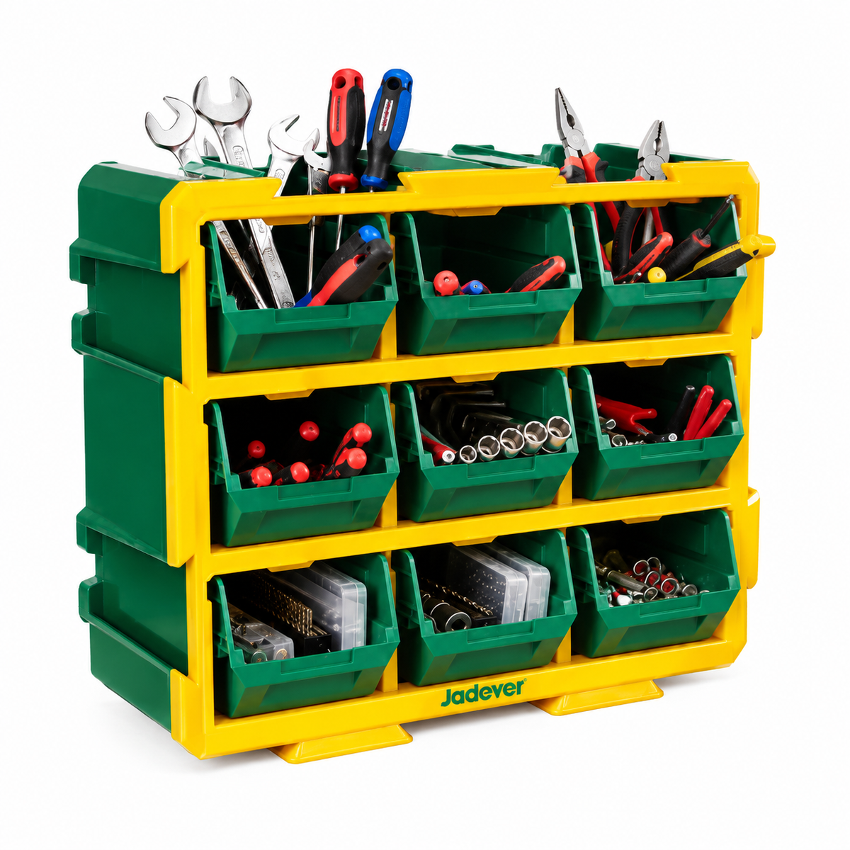 Caja Organizadora de 9 Bins Jadever