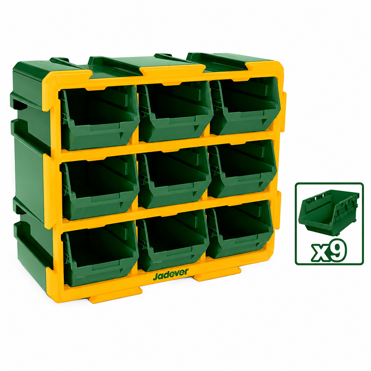 Caja Organizadora de 9 Bins Jadever