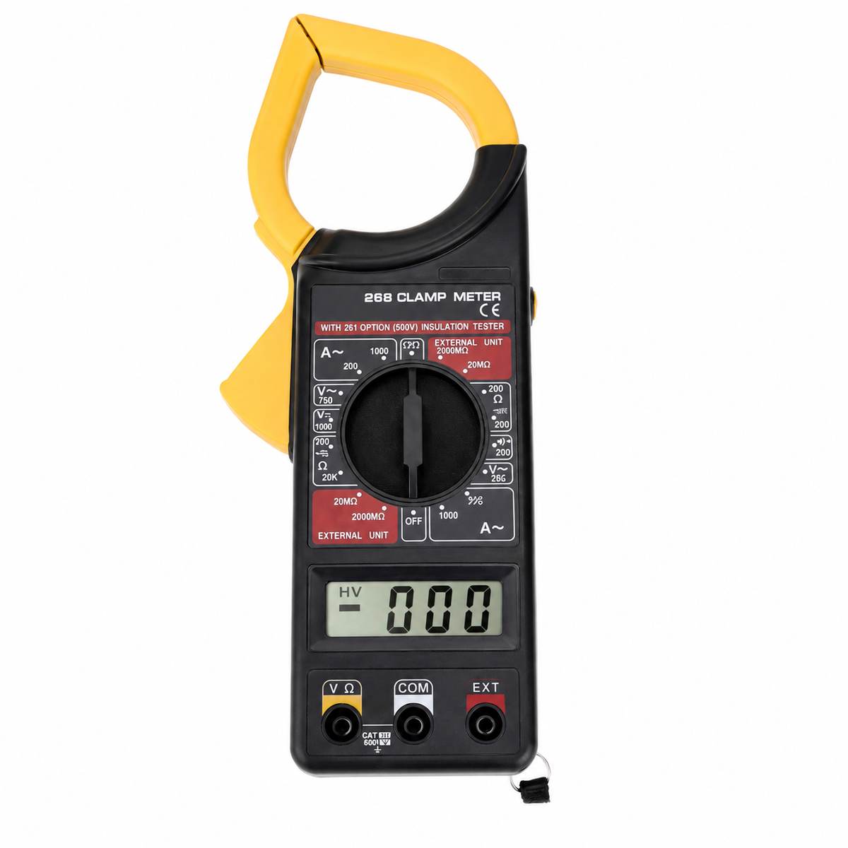 Tester Digital con Pinza Amperimétrica (Ref. TSD306/DT266)