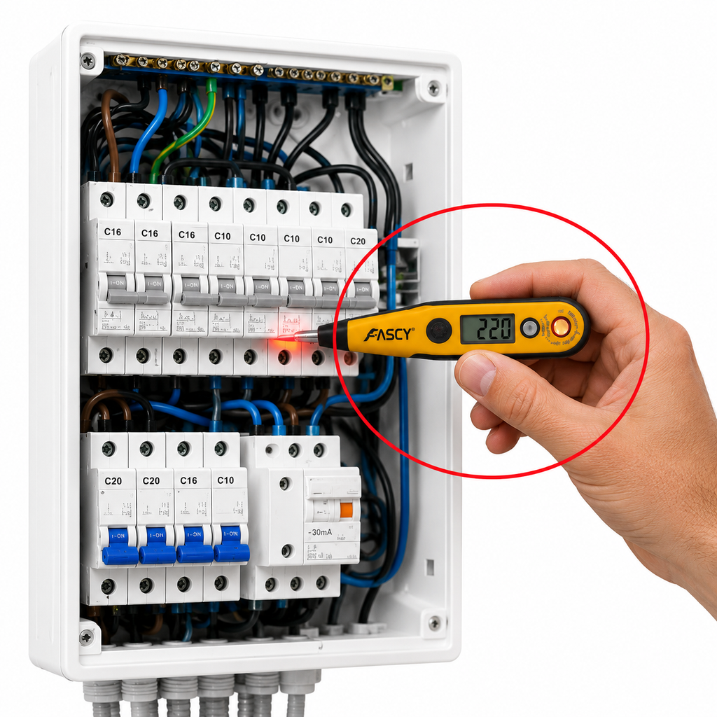 Buscapolos Digital Fascy 12 a 250V