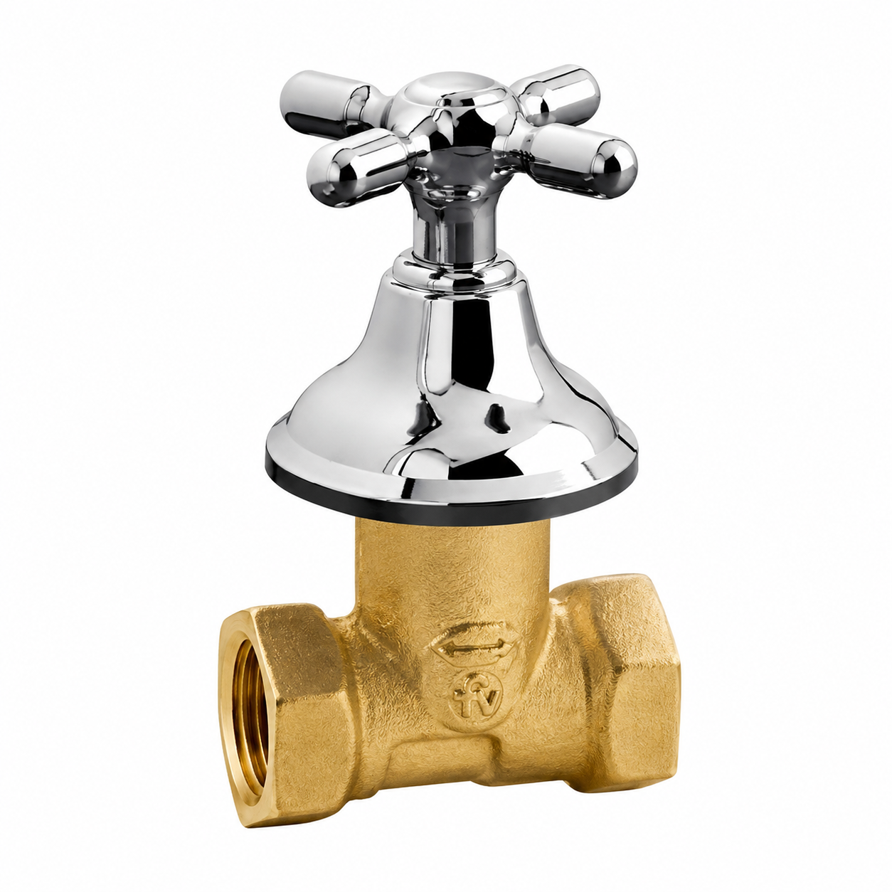 Llave de Paso FV con Campana 1/2"