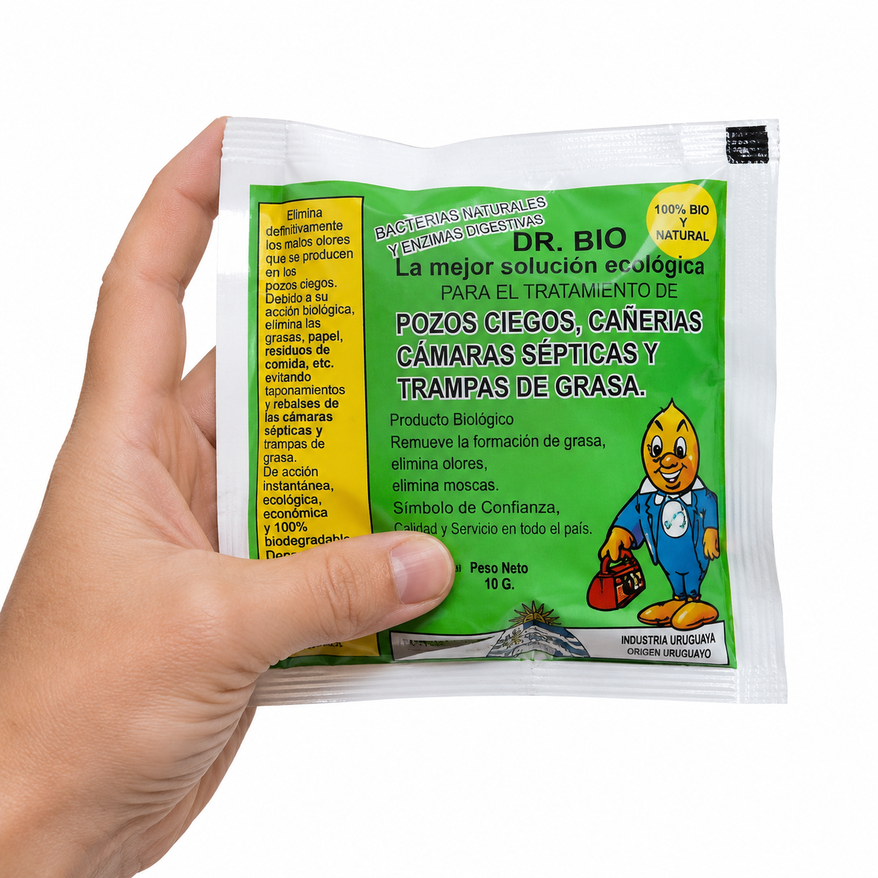 Destrancador de Cañerías Orgánico Dr Bio 80 g