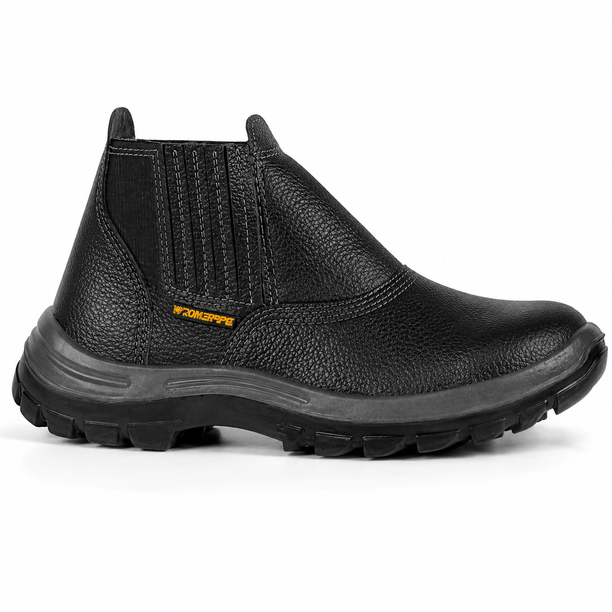 Zapatón de Seguridad Worksafe Punta de Acero con Goma (Ref. BEL2400)