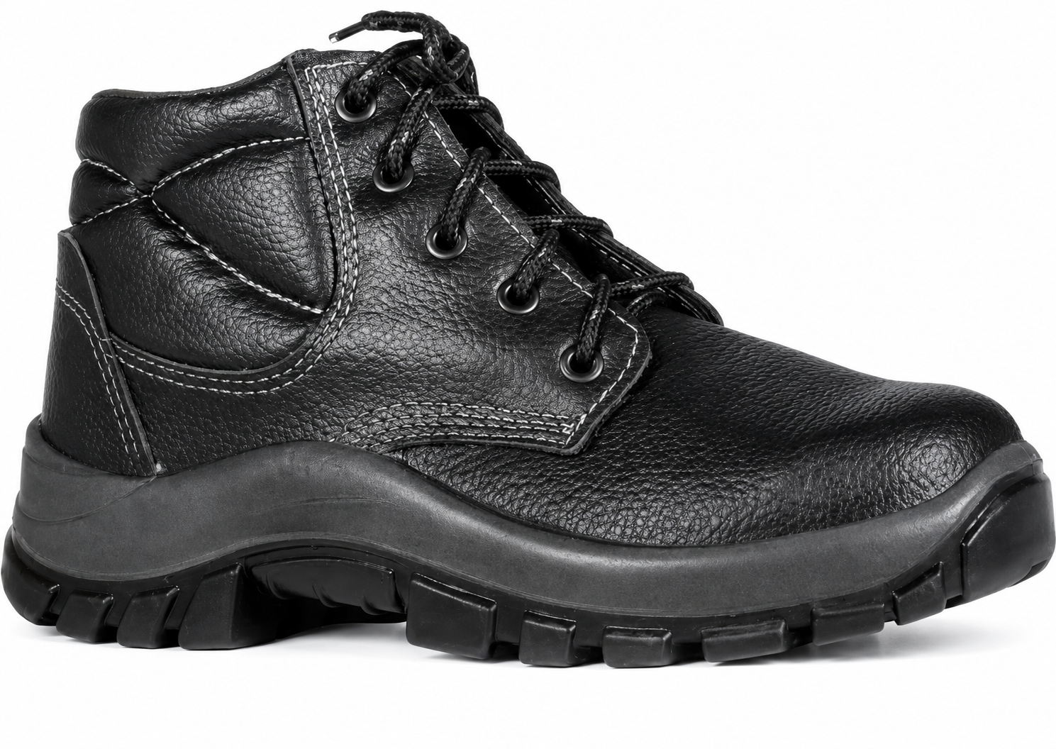 Zapatón de Seguridad Worksafe Punta de Acero con Cordón (Ref. BAL2400)