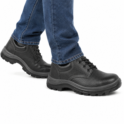 Zapatón de Seguridad Worksafe Punta de Acero con Cordón (Ref. BAL2400)