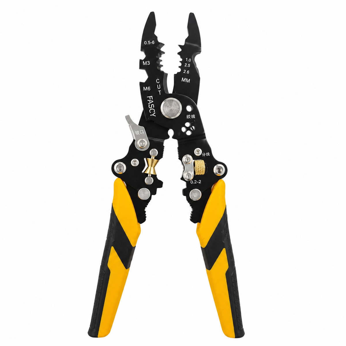 Pinza Pelacables Automática Fascy 8" (1.00 a 3.20 mm)