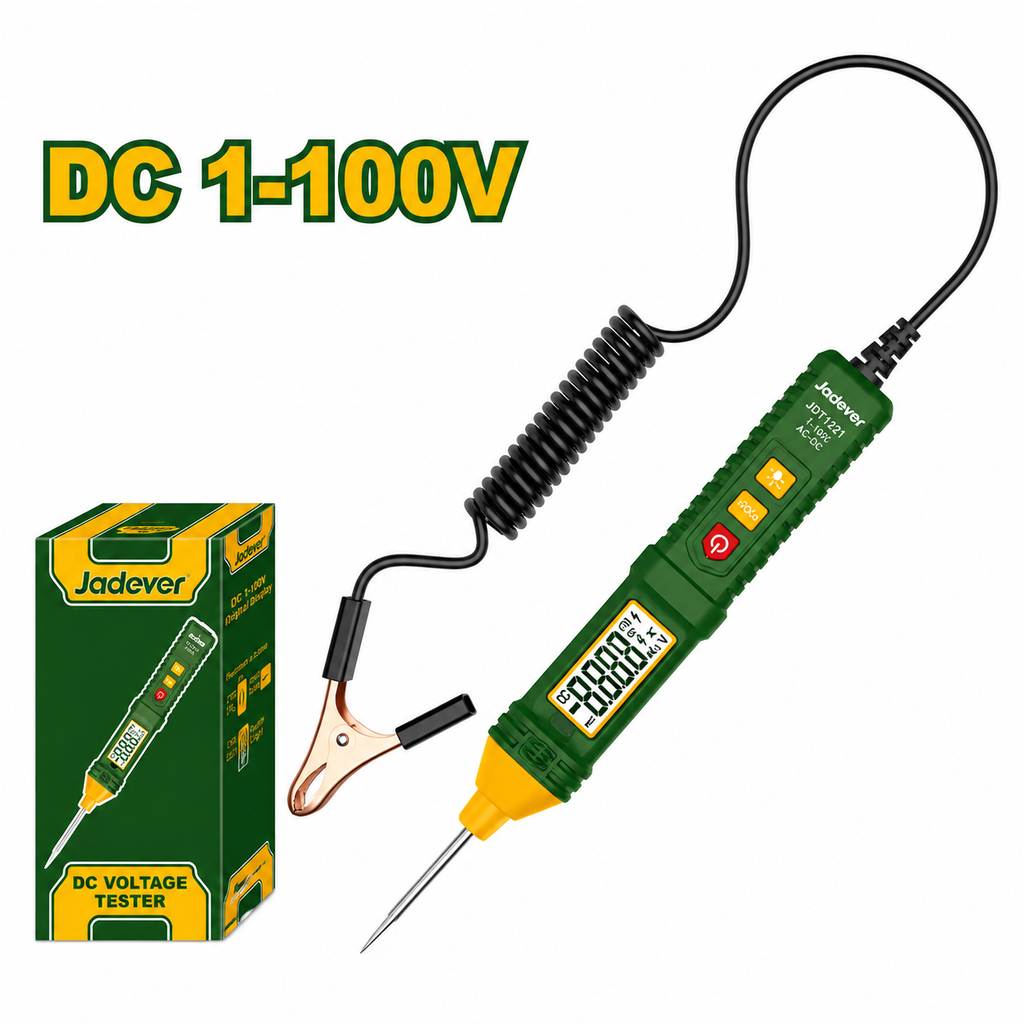 Tester Digital Lápiz Automotivo Jadever 1 a 100V (Ref. JDTP5501)
