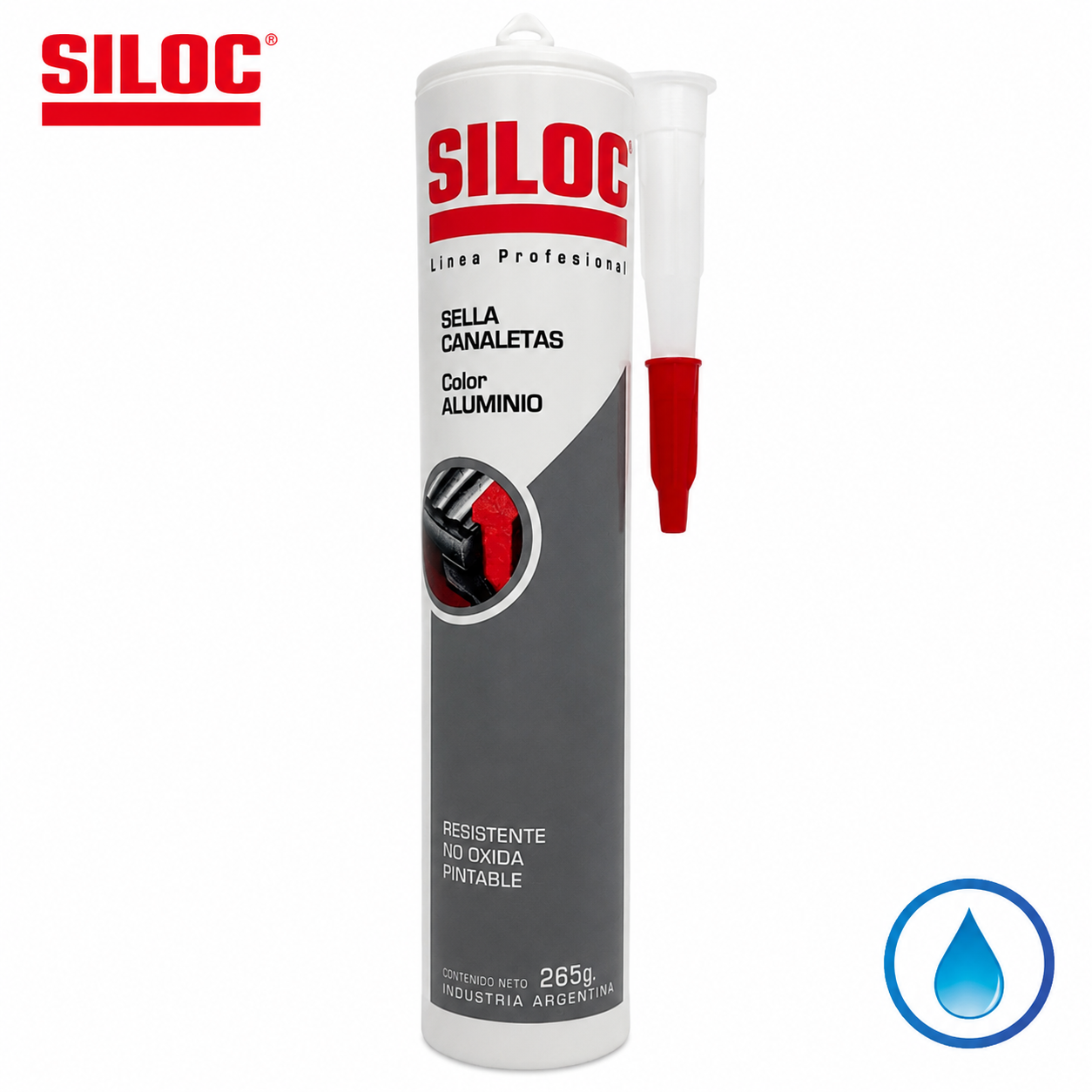 Adhesivo Sellador para Canaletas Aluminio 310 ml