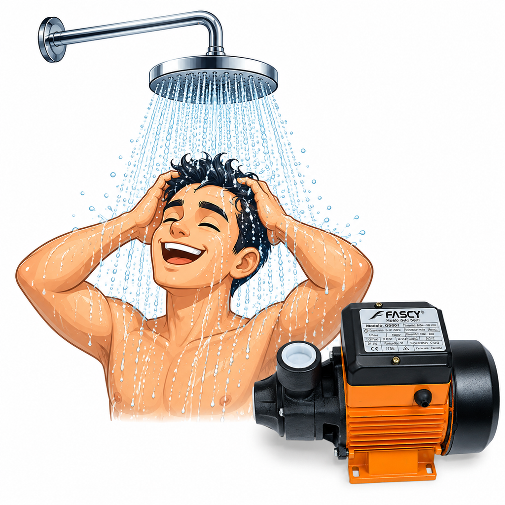 Bomba de Agua Periférica Fascy 1/2 HP (Ref. QB60Y)