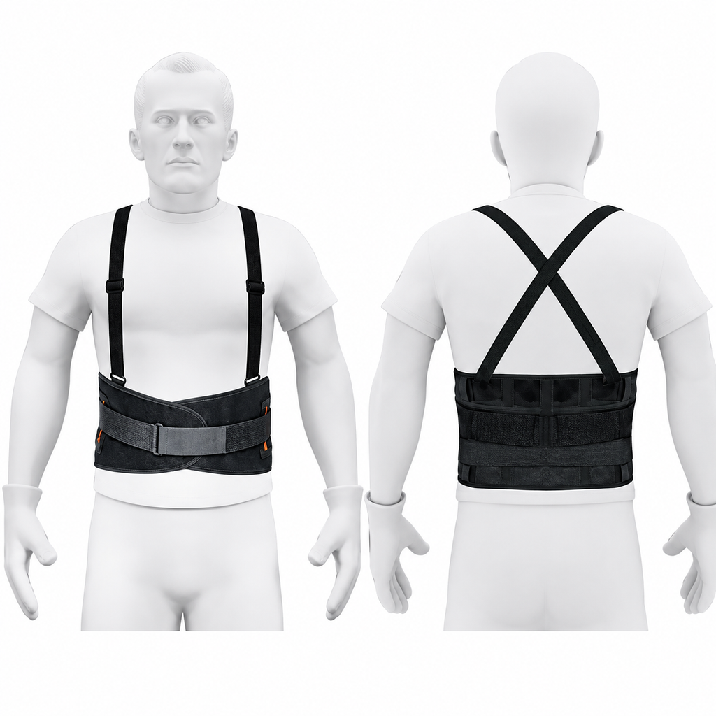 Faja de Trabajo con Tirantes Truper Recta Talle XL