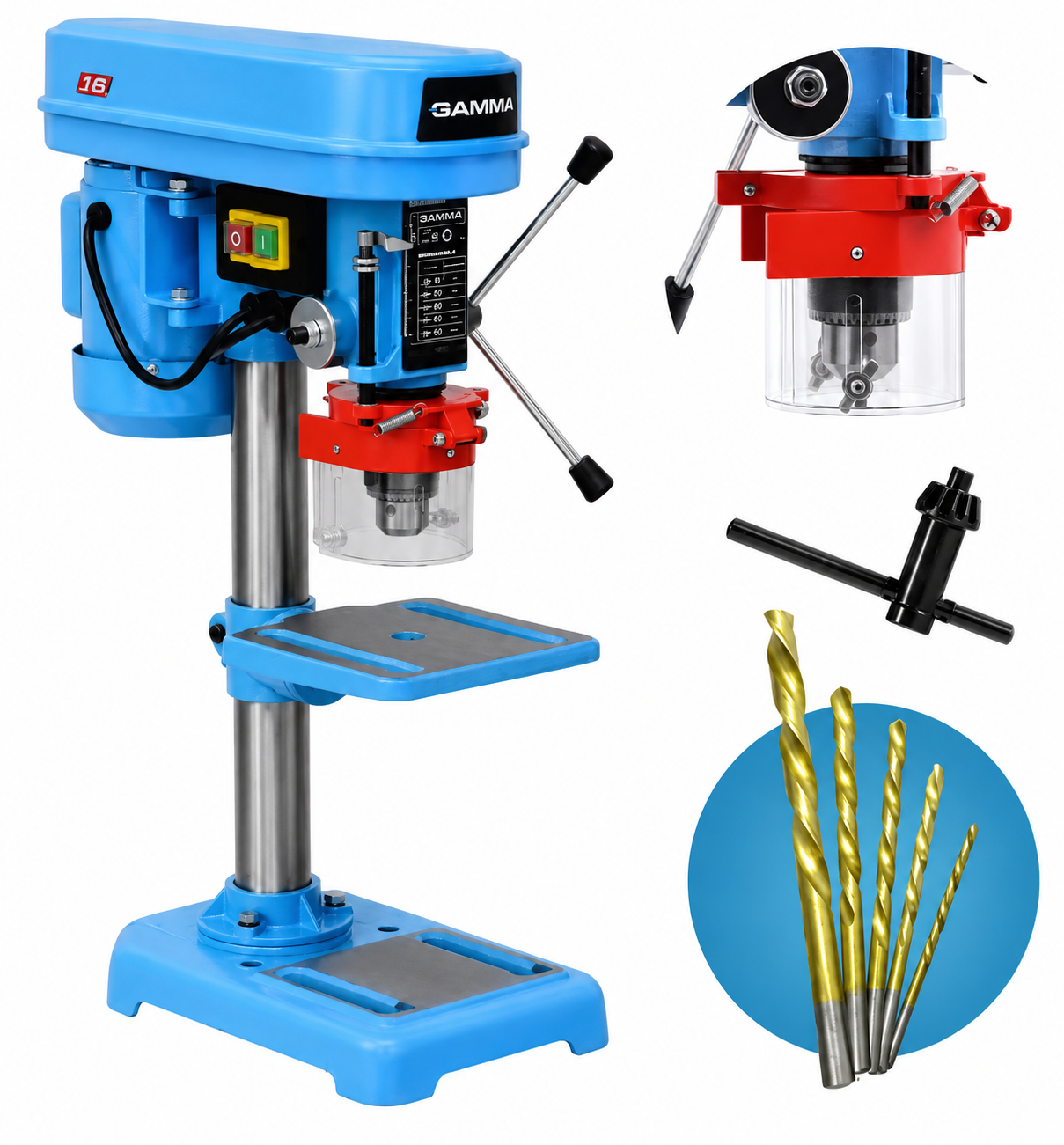 Taladro de Banco con Motor 1/3 HP (Ref. TBY4113)