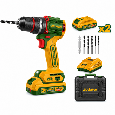 Taladro a Batería Jadever 20V con Batería