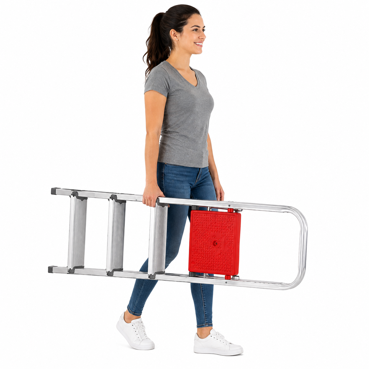 ESCALERA ALU DOMESTICA 5 PELD (REF E1205)