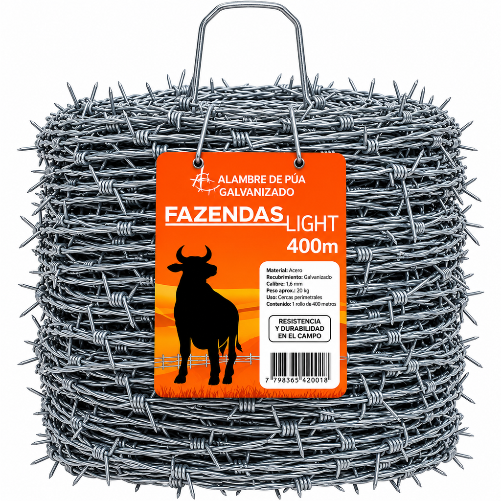Alambre de Púa 400.00 Mt