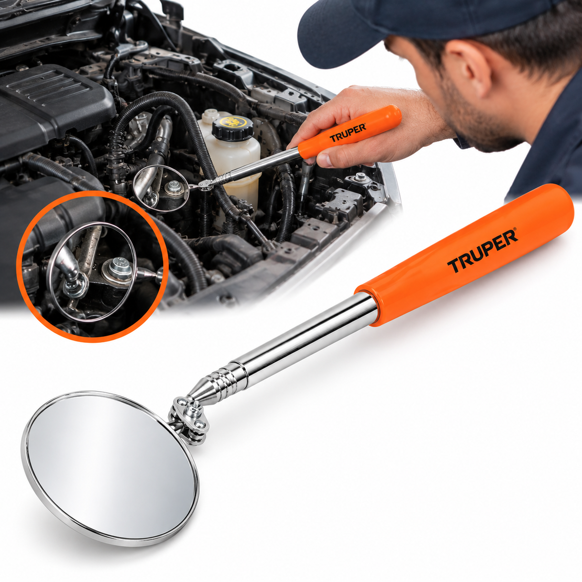 Espejo de Inspección Truper (Ref. 14544)