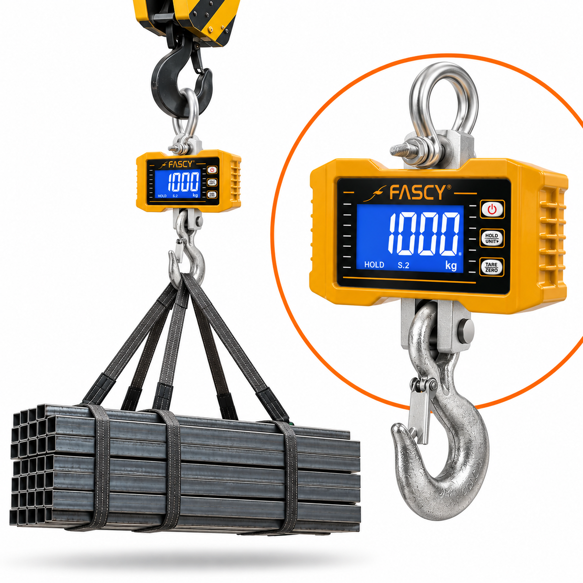 Romana Digital Colgante Fascy 1000 kg