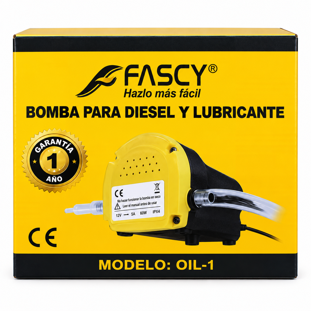 Bomba de Combustible Diesel y Lubricantes Fascy 12V