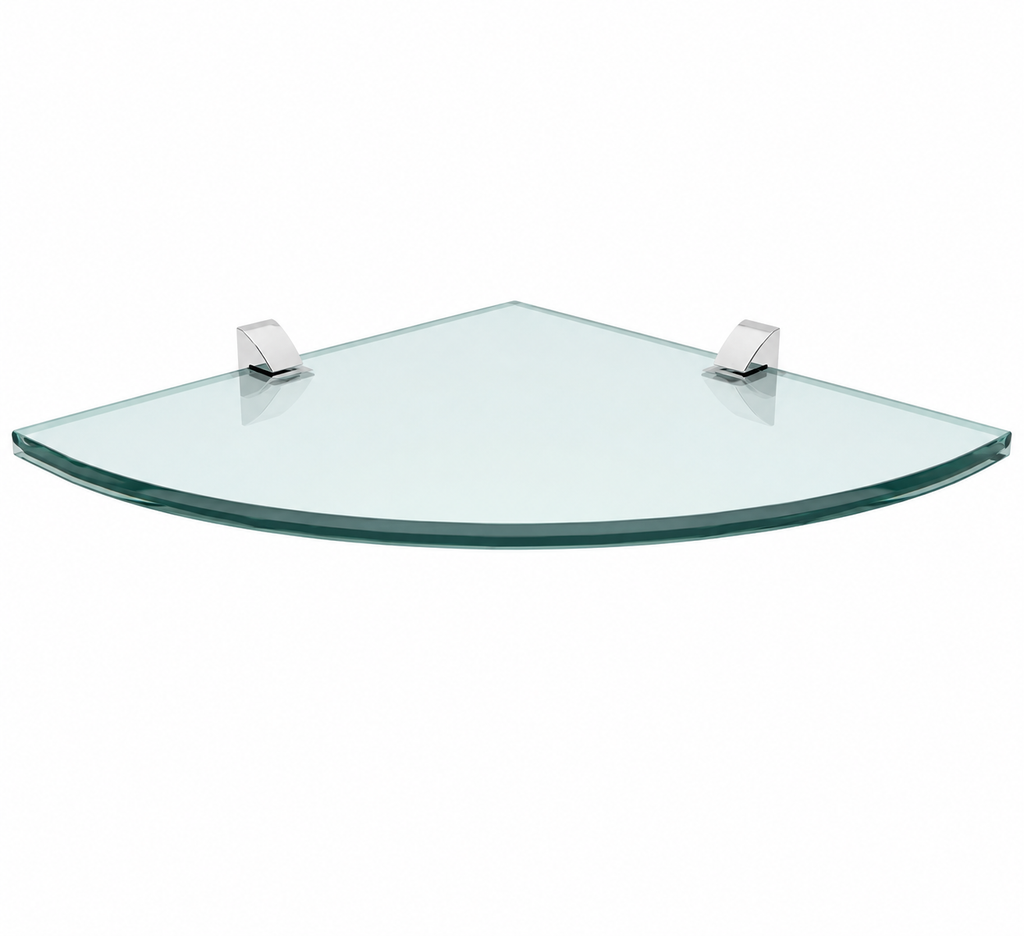 ESTANTE VIDRIO ESQUINERO PRATIK 0.8 X 20 X 20CM