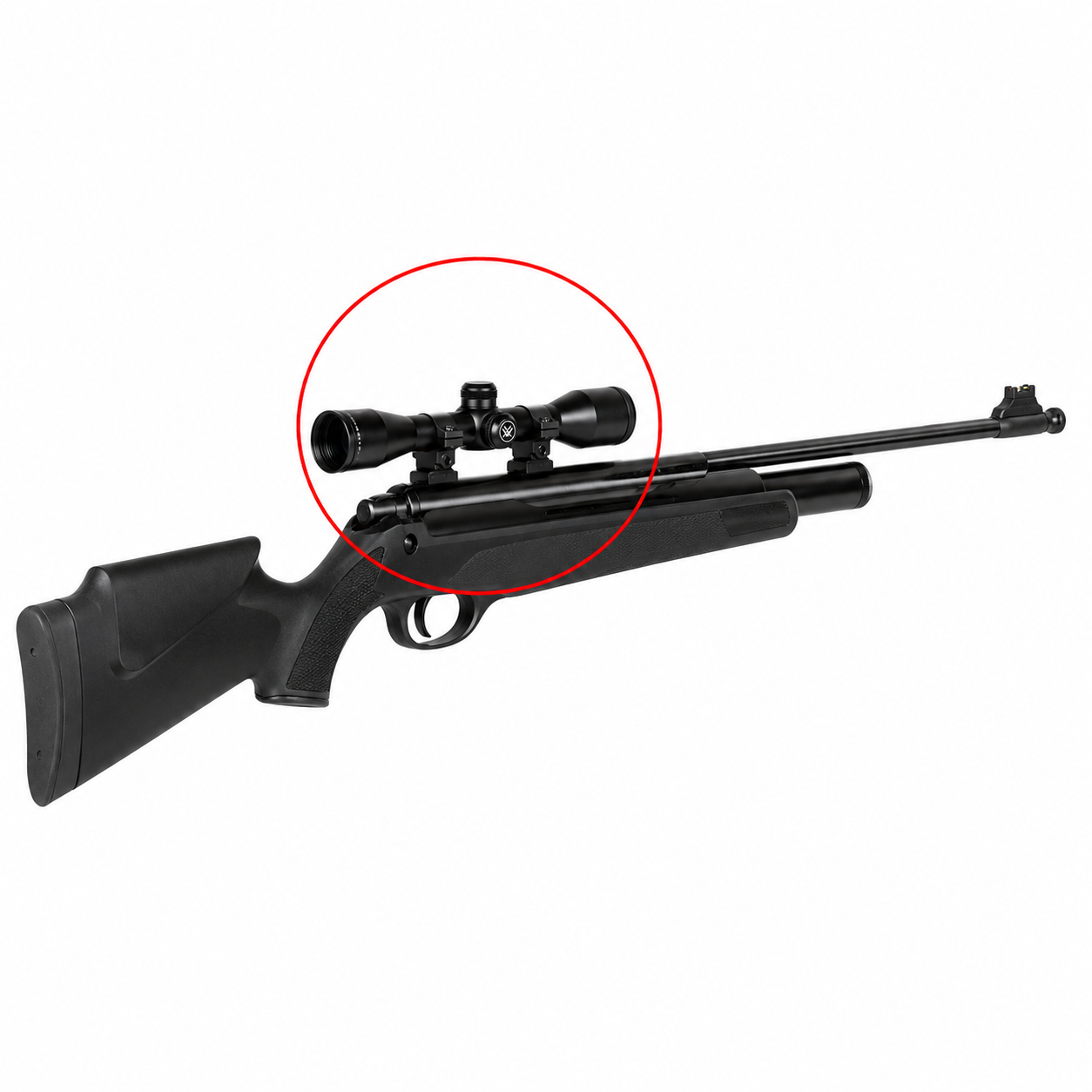 MIRA TELESCOPICA P/ RIFLE AIRE COMPRIMIDO