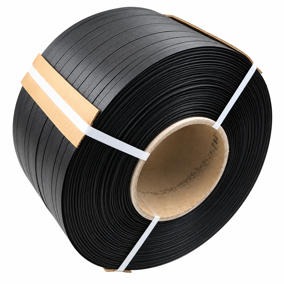 Cinta Fleje PP Negro 19 mm x 10 kg para Sunchadora