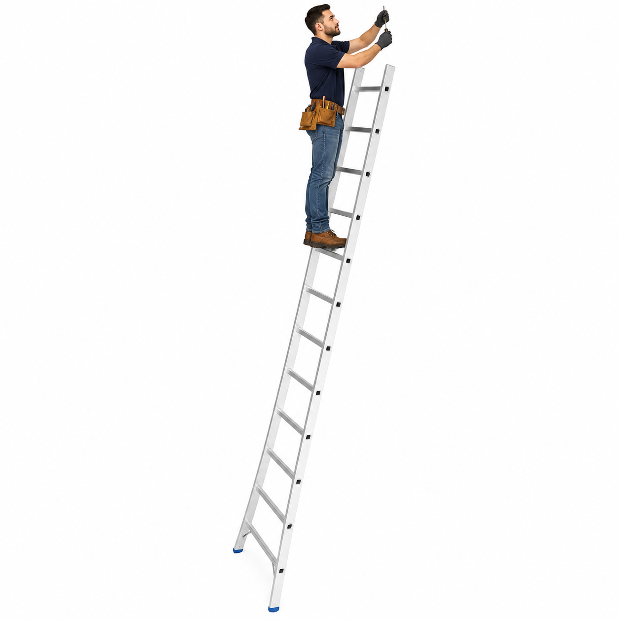 ESCALERA ALU ANDE 7.20MT_13 PELD (REF PO13)
