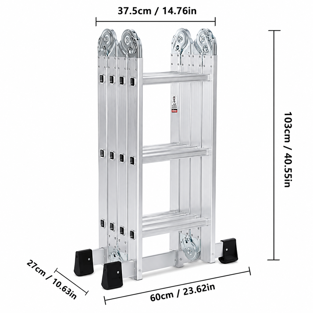 ESCALERA ALU 10 POS_12 PELD (REF A 303)
