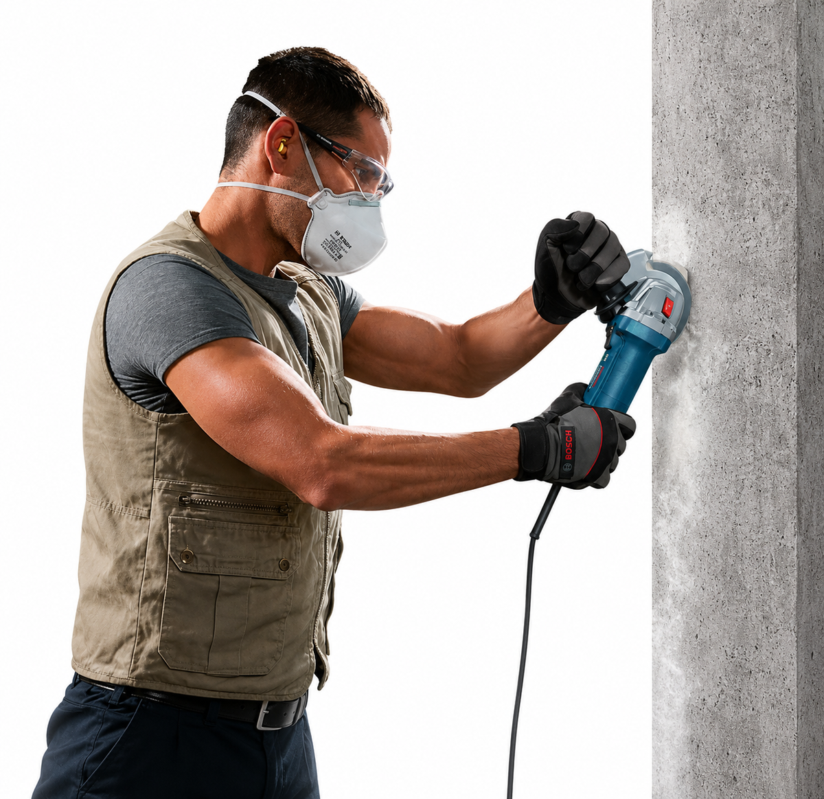 Amoladora Angular Bosch 4.5 Pulgadas 900W (GWS 9-125)