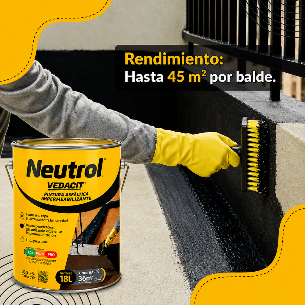 Asfalto Líquido Neutrol 1 L (Asfaltrol)