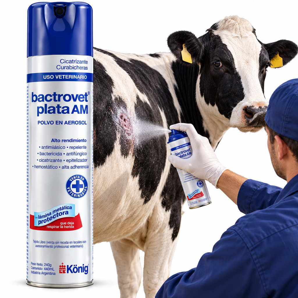Curabicheras Bactrovet Plata Aerosol 440 ml