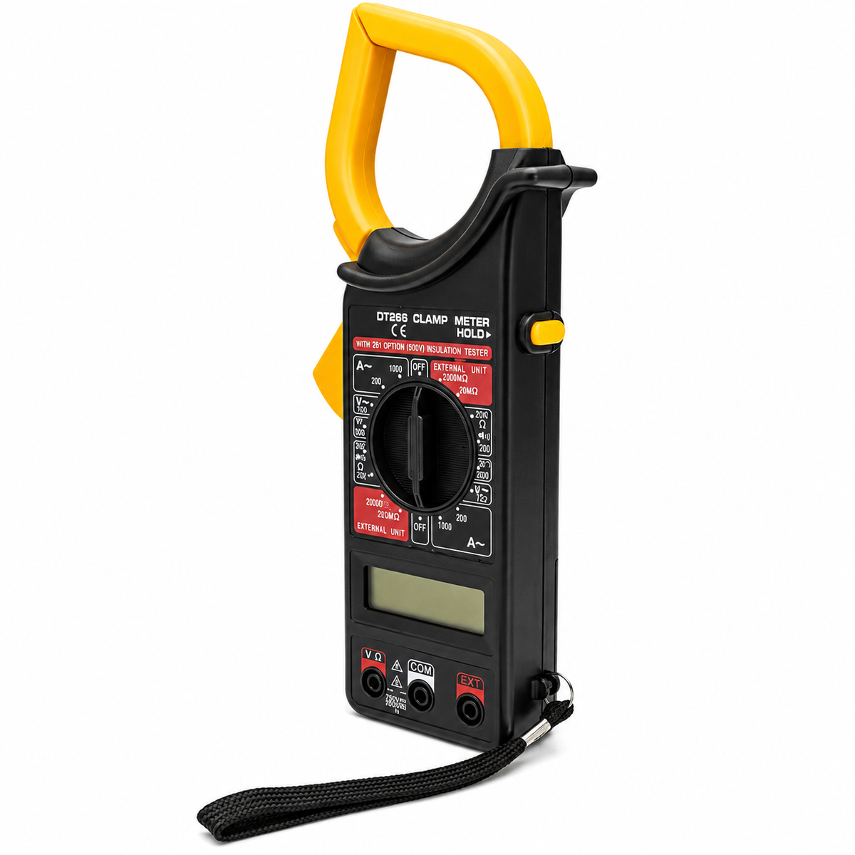Tester Digital con Pinza Amperimétrica (Ref. TSD306/DT266)