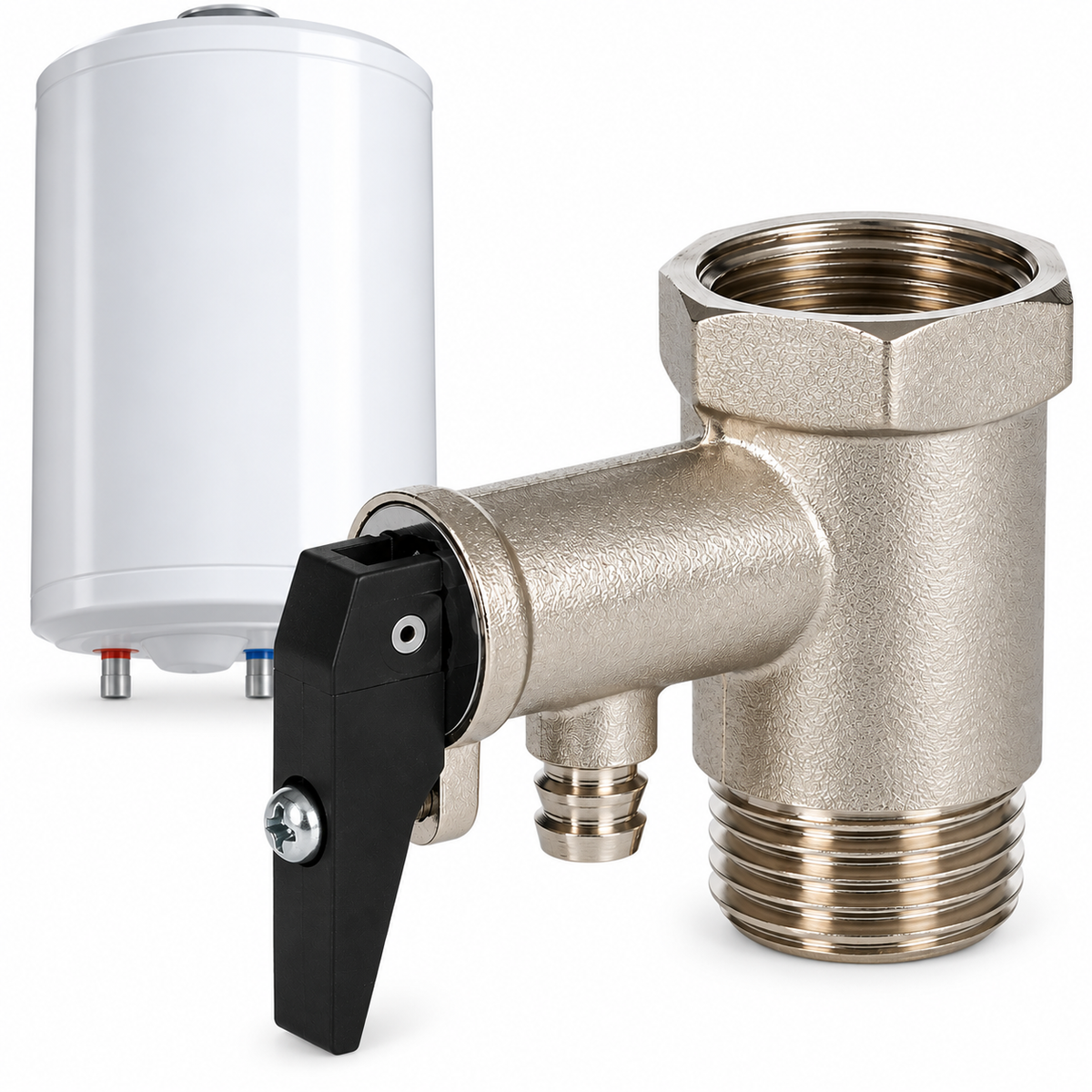 Válvula de Seguridad 1/2" para Termocalefón