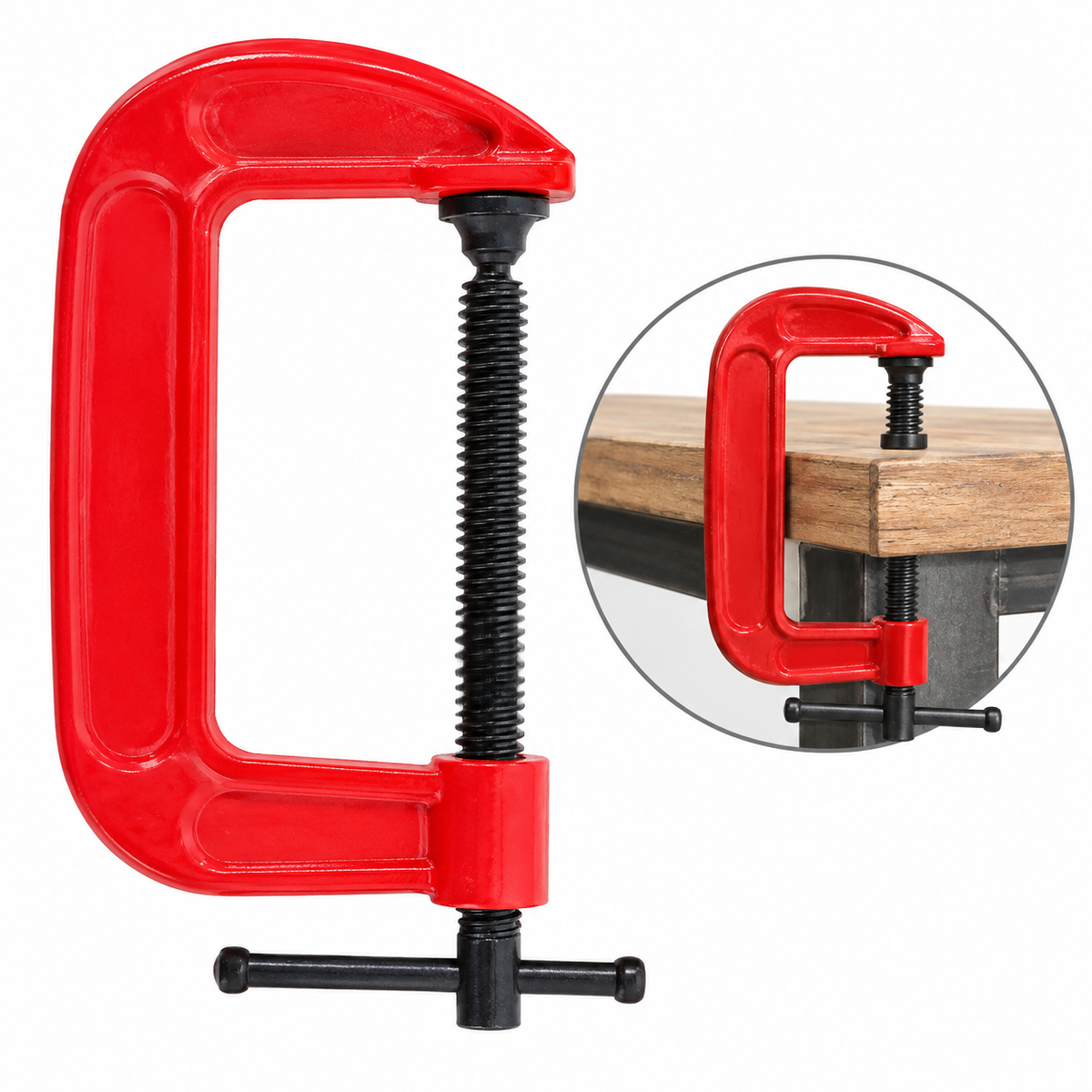 Prensa Tipo G Gardex 3 Pulgadas