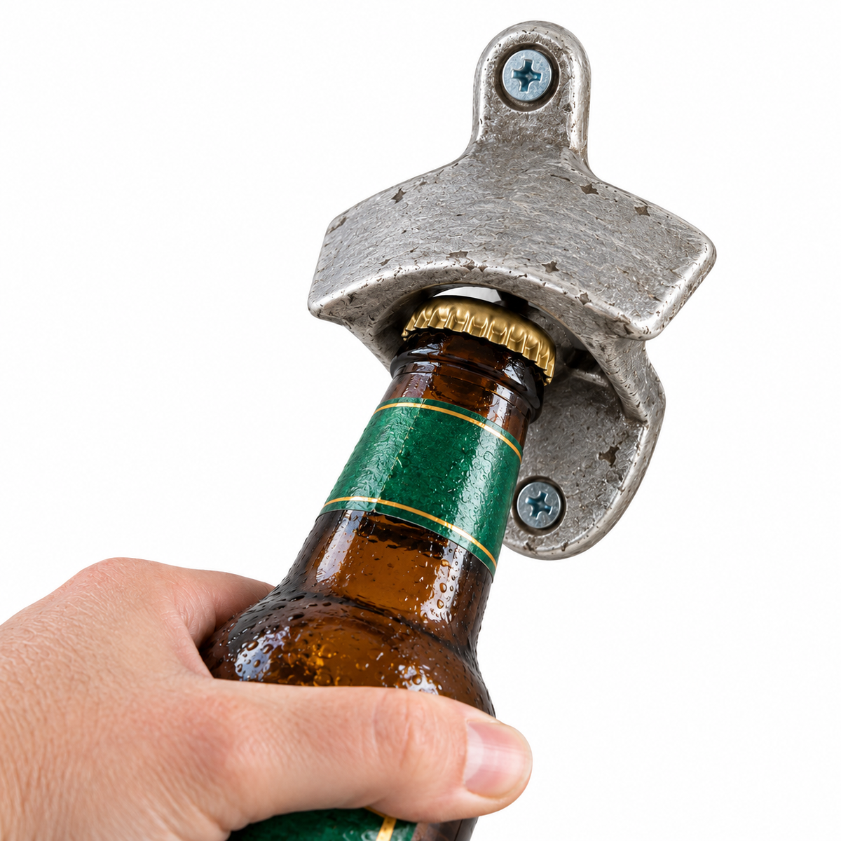 Abridor de Botella de Pared Aluminio Chico