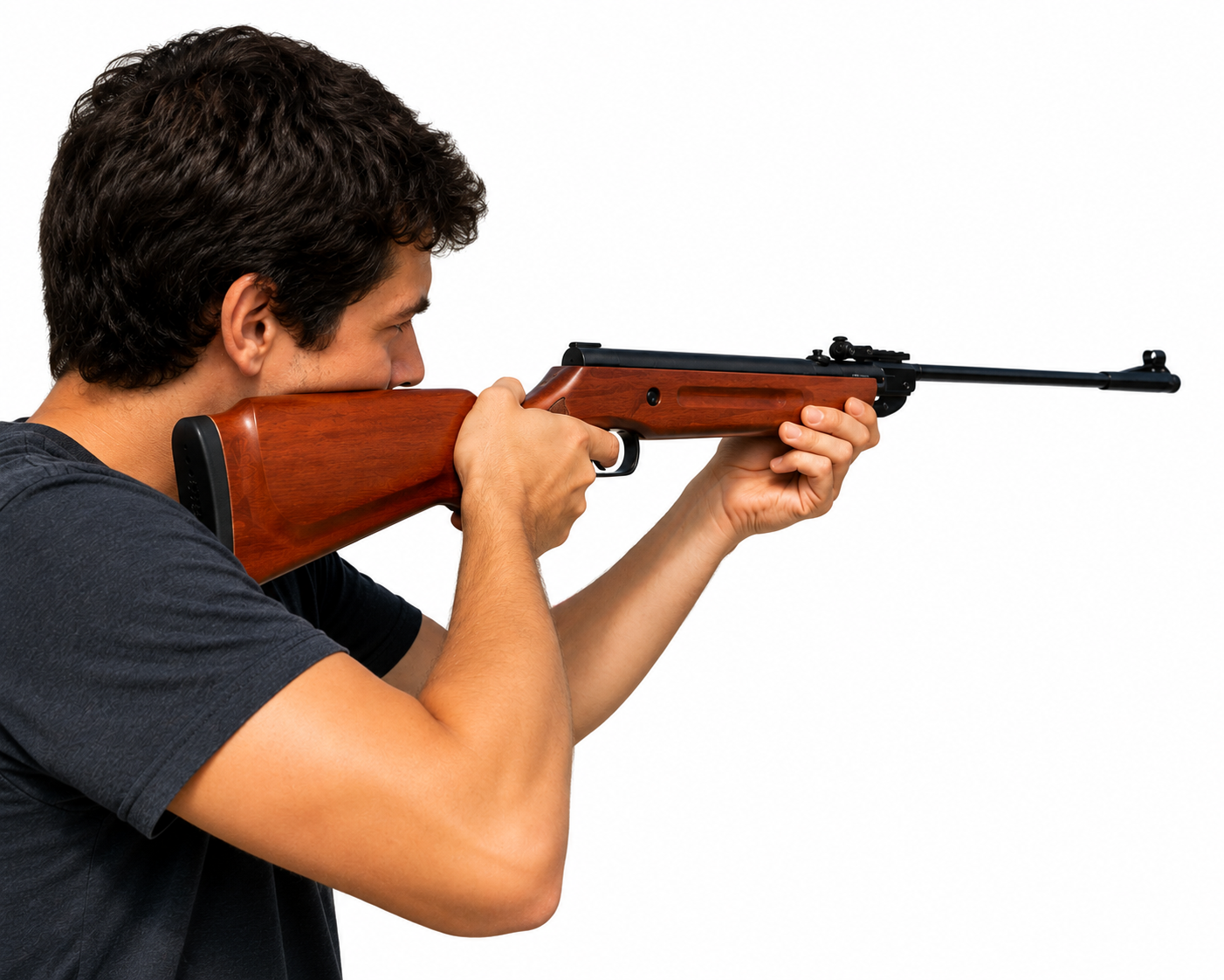 RIFLE AIRE COMPRIMIDO BEN 5.50MM (REF B2)