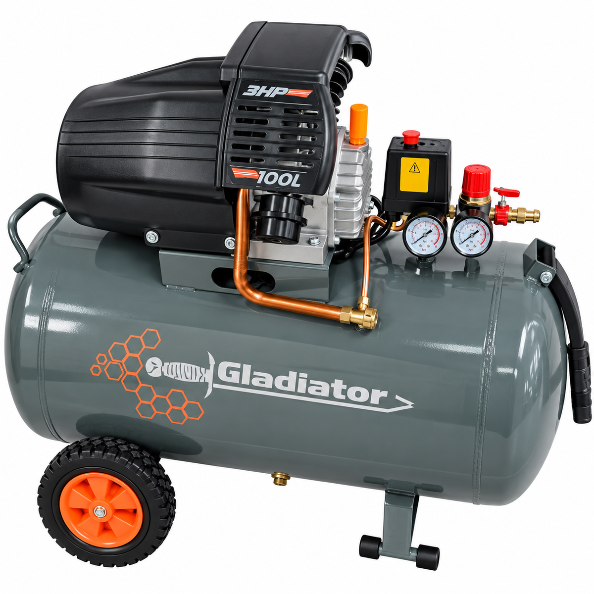 Compresor de Aire 100 Litros 3 HP (Ref. CE610-4)
