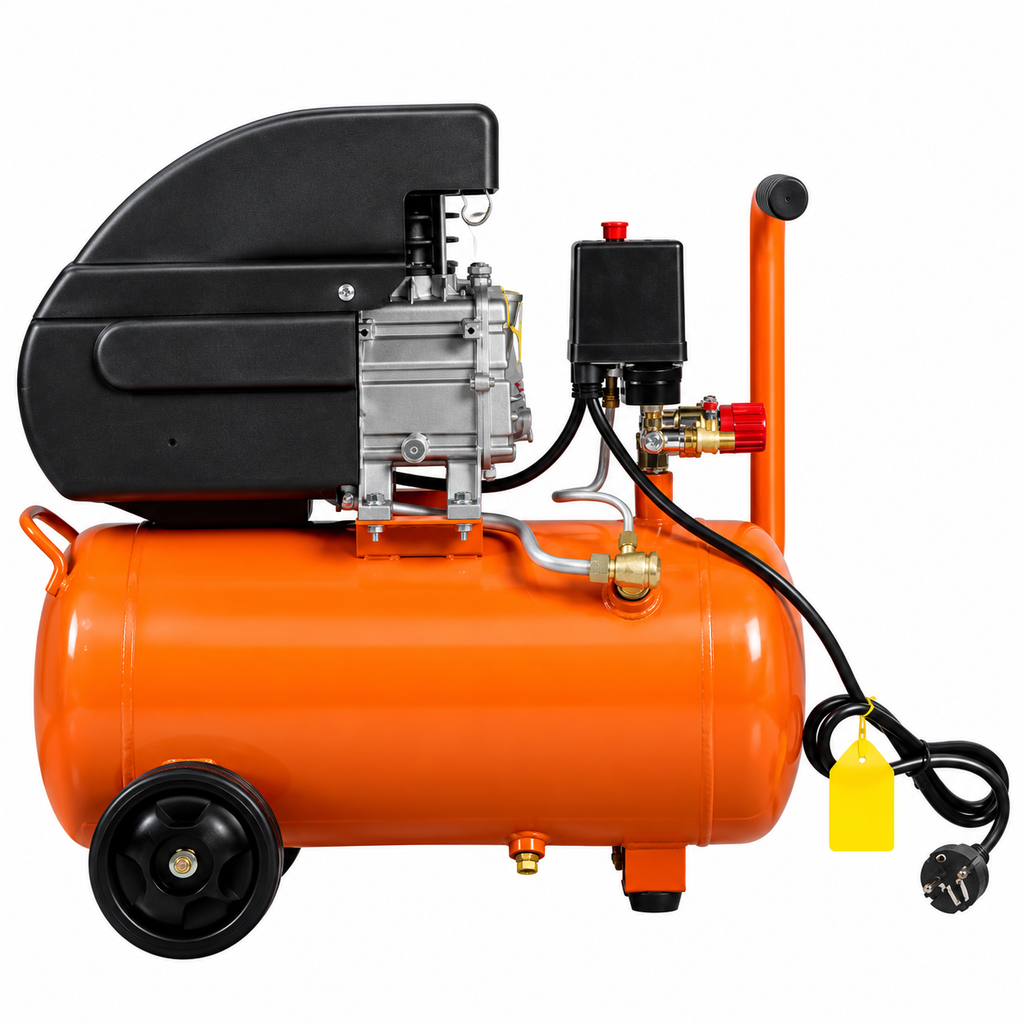 Compresor de Aire 24 Litros 2 HP (Ref. CE-524/624)