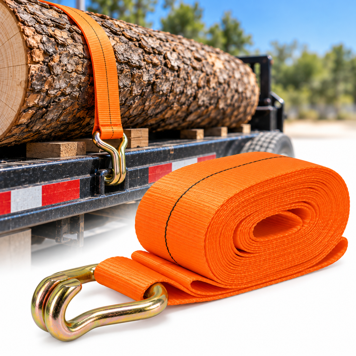 Cinta de Malacate Truper 4.00" x 9.00 m (Ref. 101734)