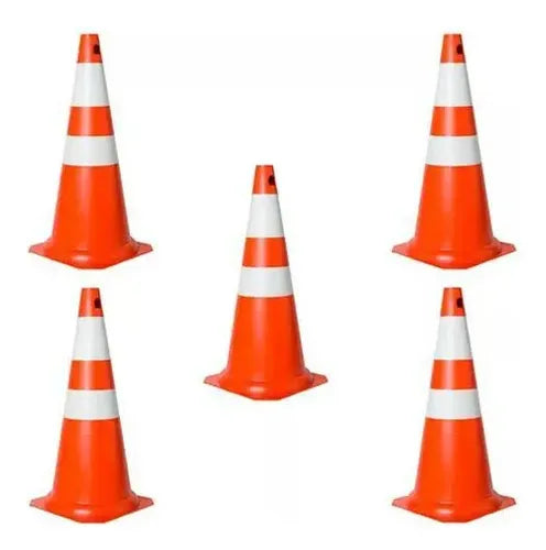 CONO SEÑALIZADOR PLASTICO 75CM NARANJA_BLANCO