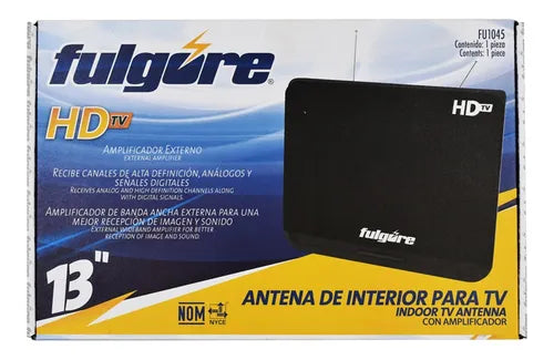 ANTENA TV DIGITAL HD FLG PLANA 110V 13.00' (FU1045)