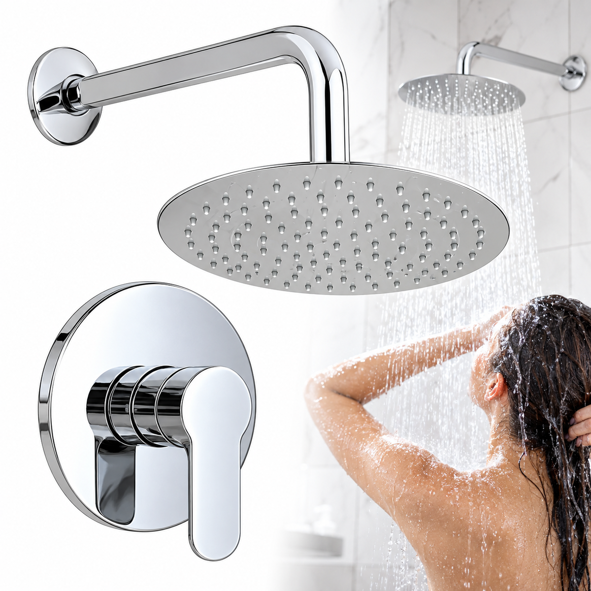 Mezcladora Monocomando Ramos para Ducha (Ref. FY9905)