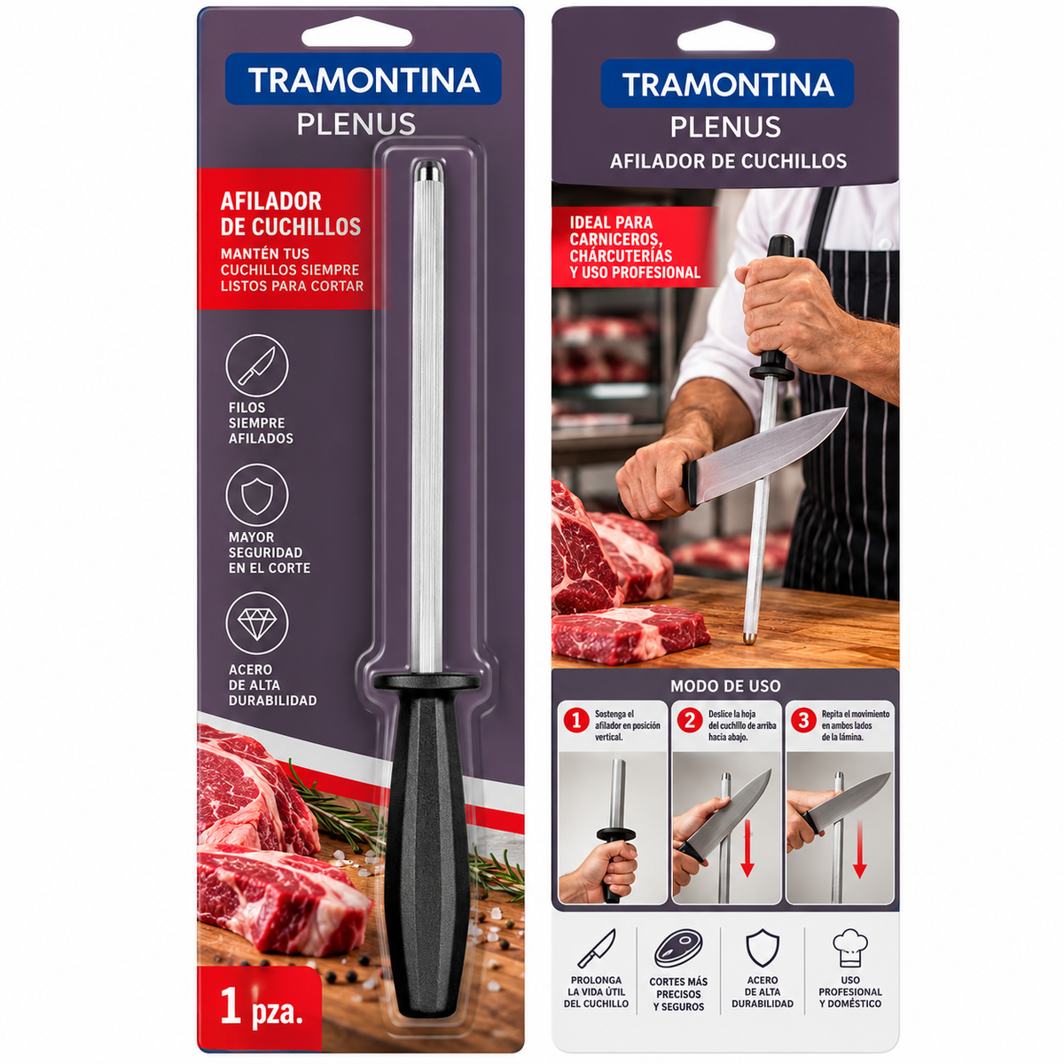 Chaira para Afilar Cuchillos Tram Master (Ref. 22969/108-188)