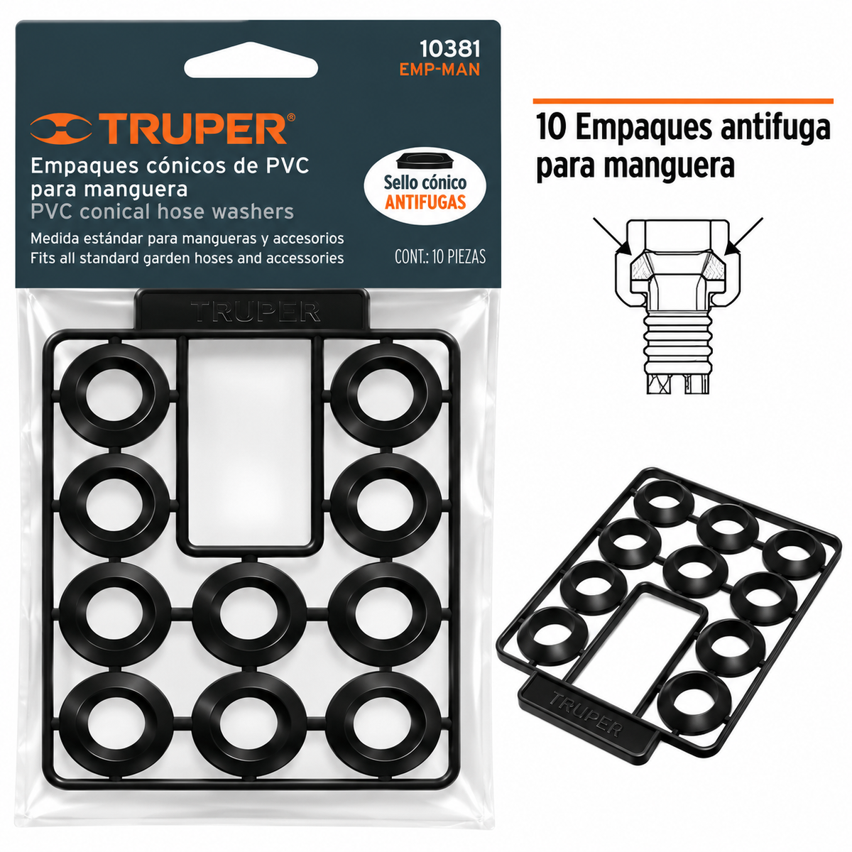 Juego de Empaques de Reparo Truper