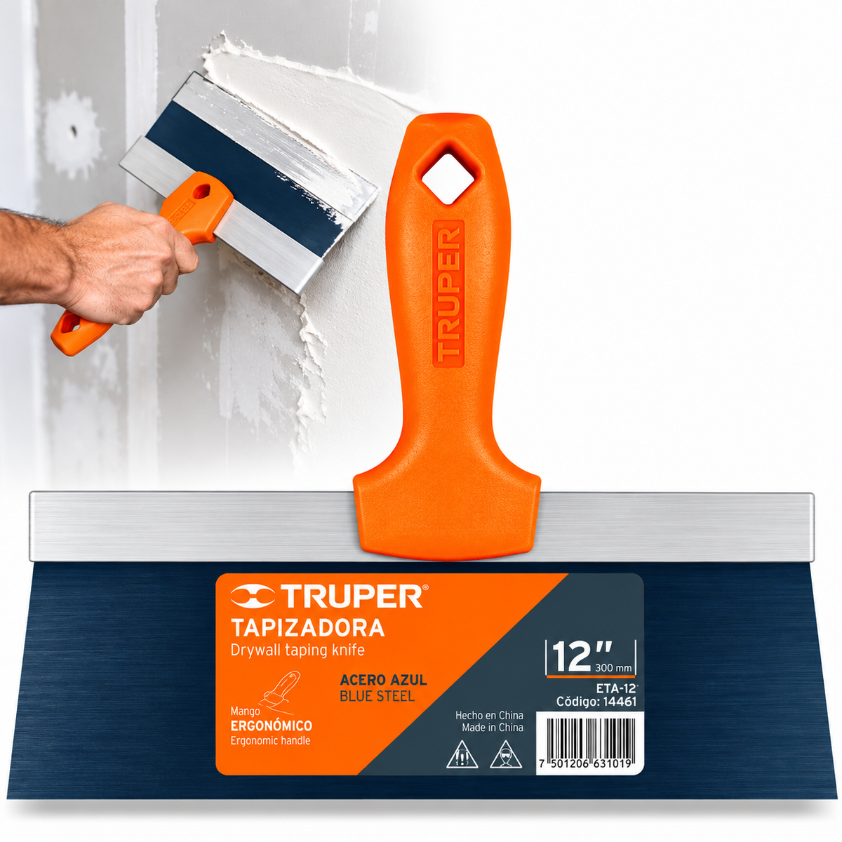 Espátula de Tapiz Truper Mango Plástico 12.00" (Ref. 14461)