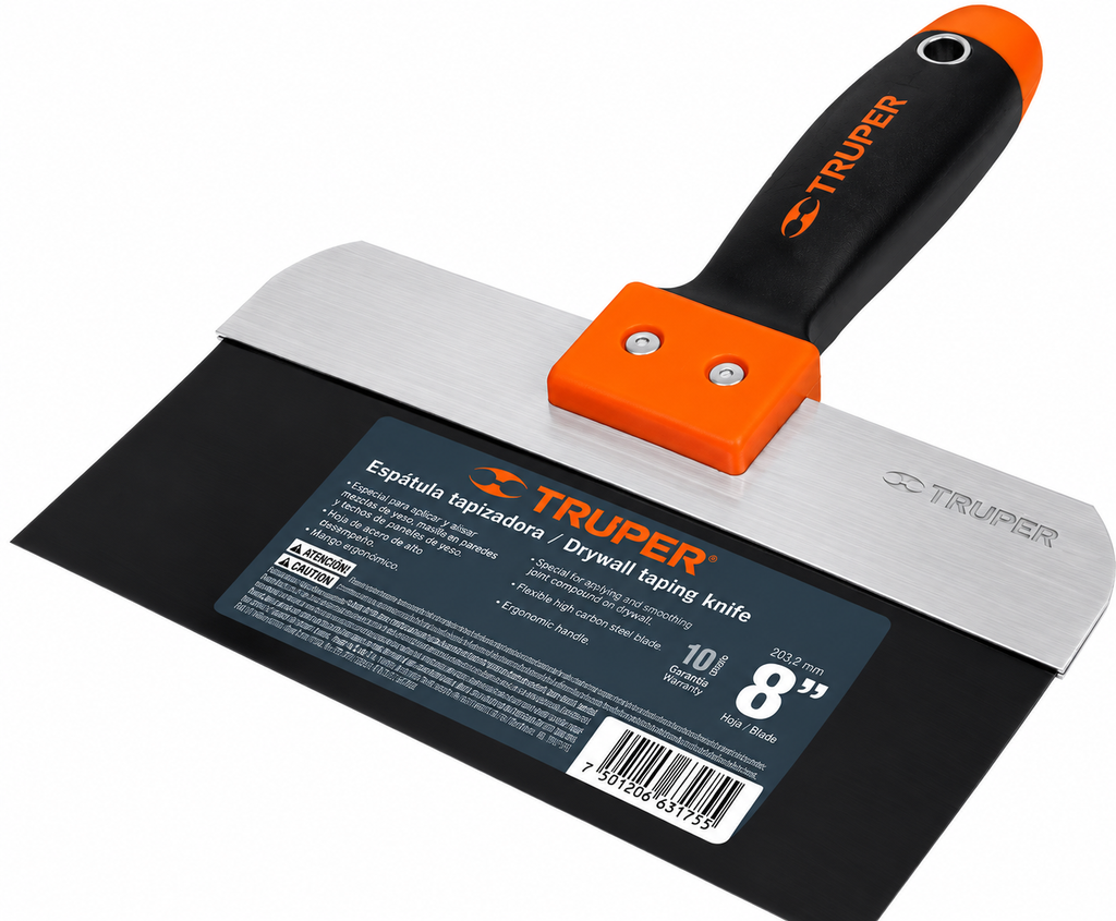 Espátula de Tapiz Truper Mango Plástico 8.00" (Ref. 14459)