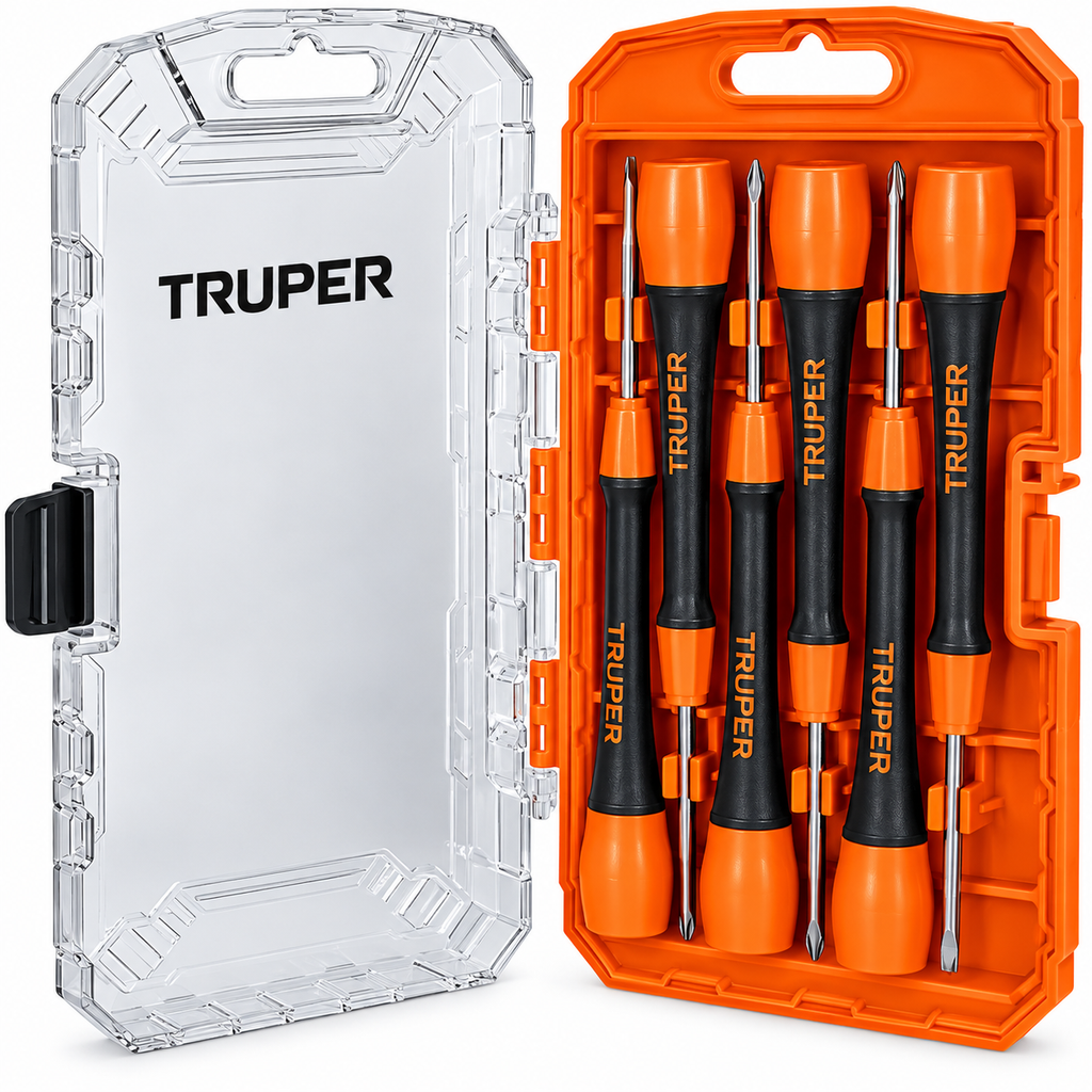 Juego de Destornilladores de Relojero Truper 6 Piezas