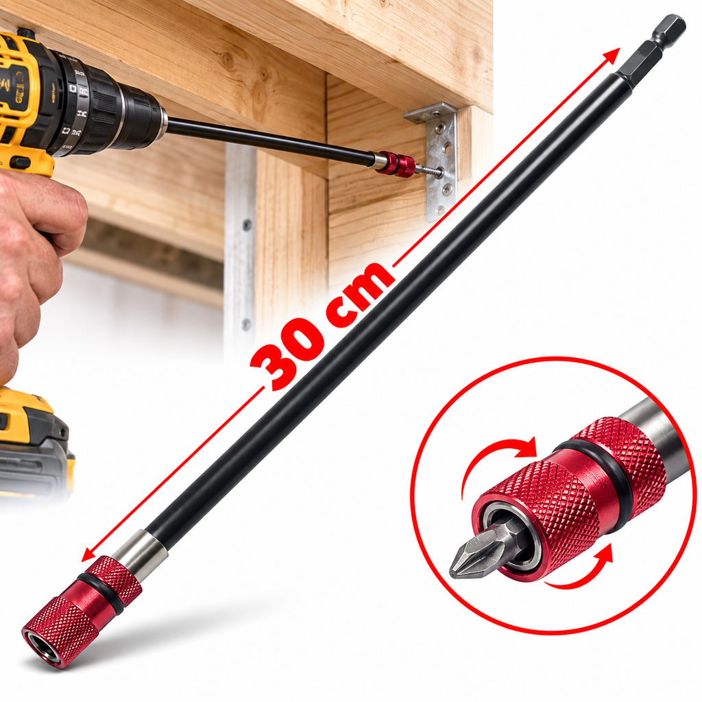 Extensión para Punta Magnética 30.00 cm